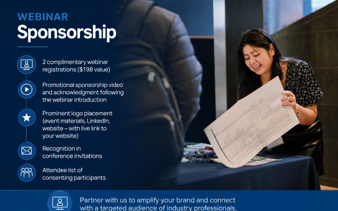 Webinar Sponsorship